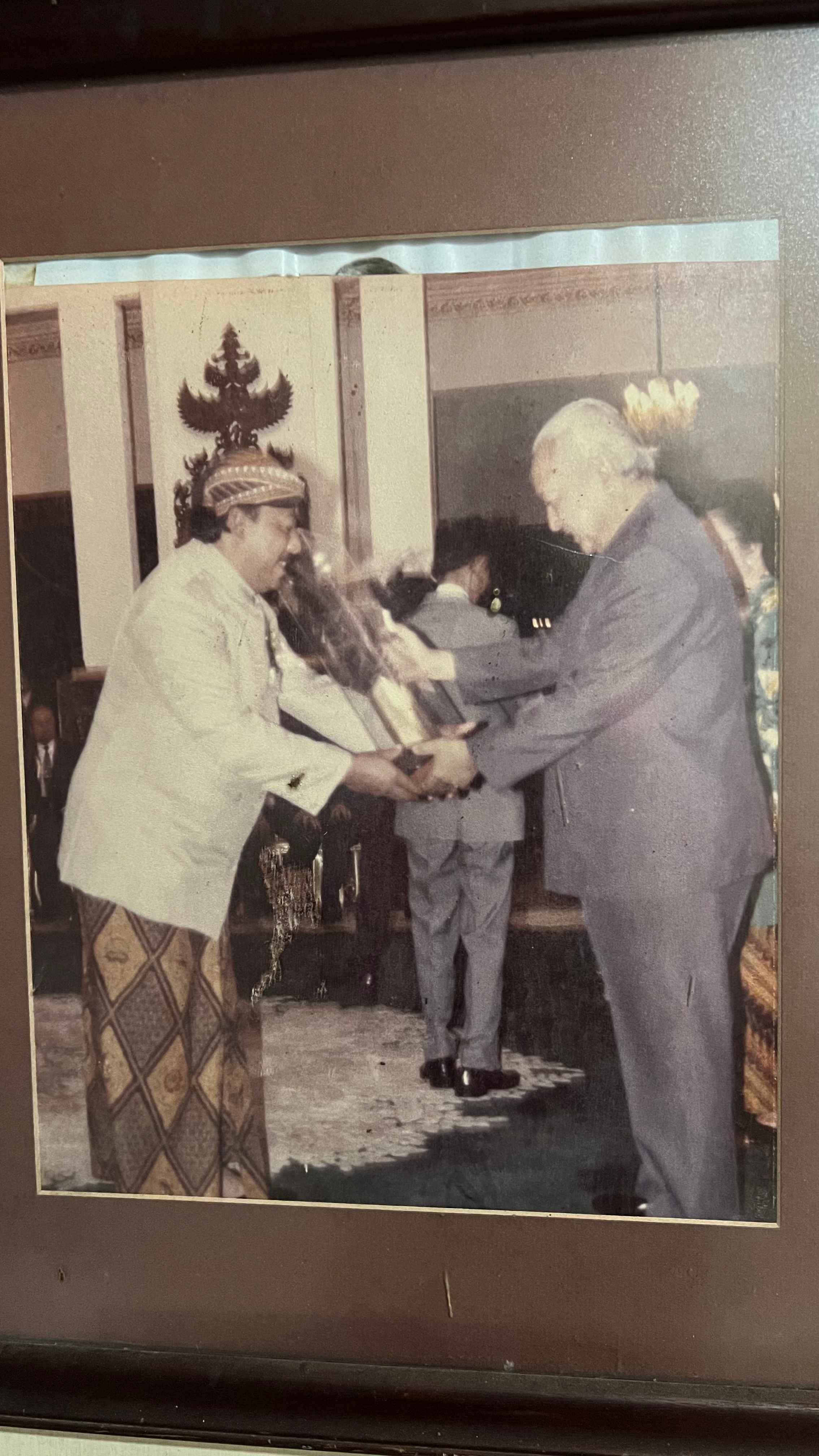 Penghargaan Oleh Presiden Soeharto